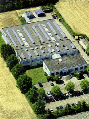 Foto der Fertigungshalle in Talheim